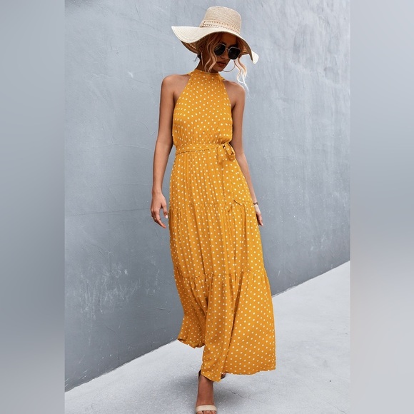 Let Me Remind You Printed Maxi Dress - Picture 3 of 6